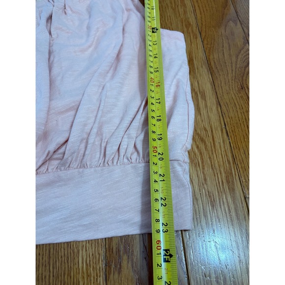 Express Womens One Shoulder Tie Strap Blouson Top Light Pink Small NEW - Picture 6 of 8